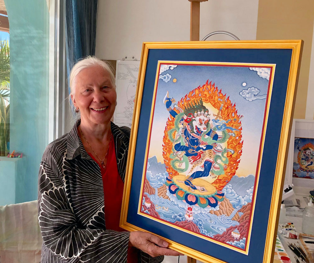 Ans-Swart-Thangka-Teneriffa-Simhamukha